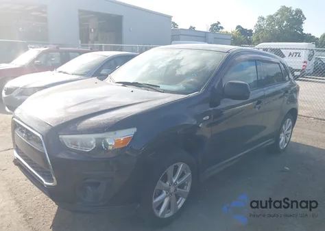 2015 Mitsubishi Outlander Sport Es z USA, uszkodzony, nr VIN 4A4AP3AU8FE011626